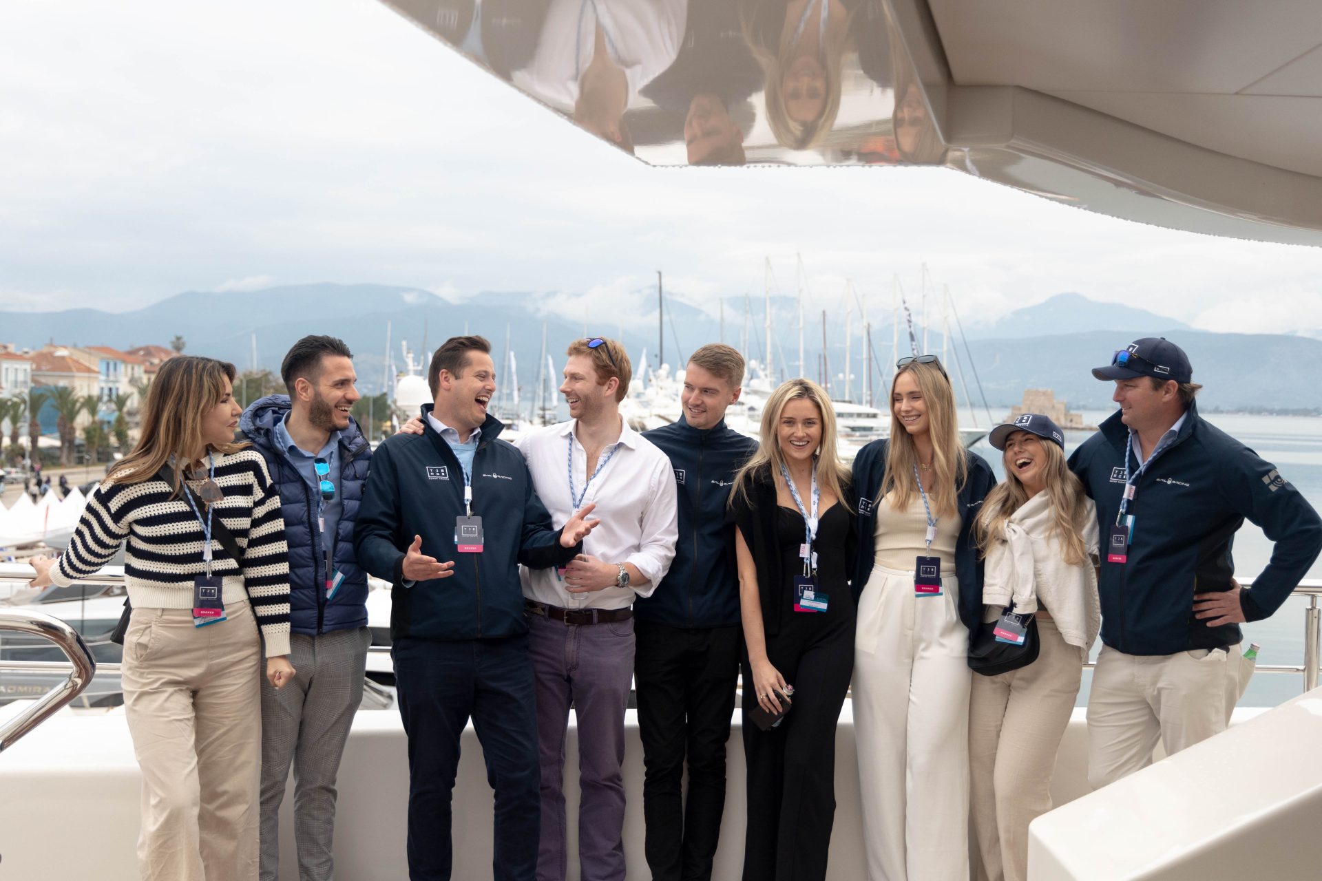 The TJB Superyachts team