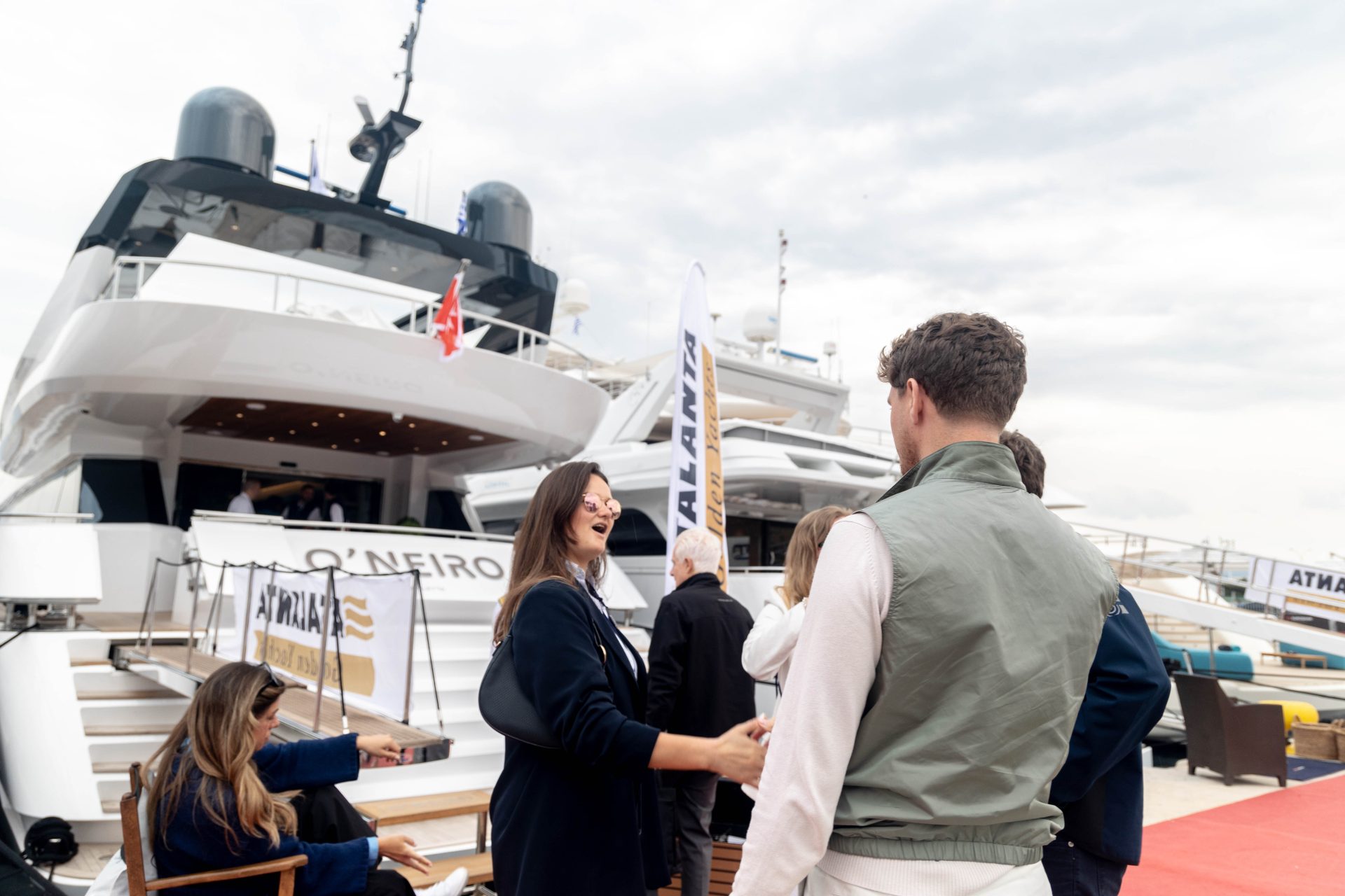 Networking in the marina
