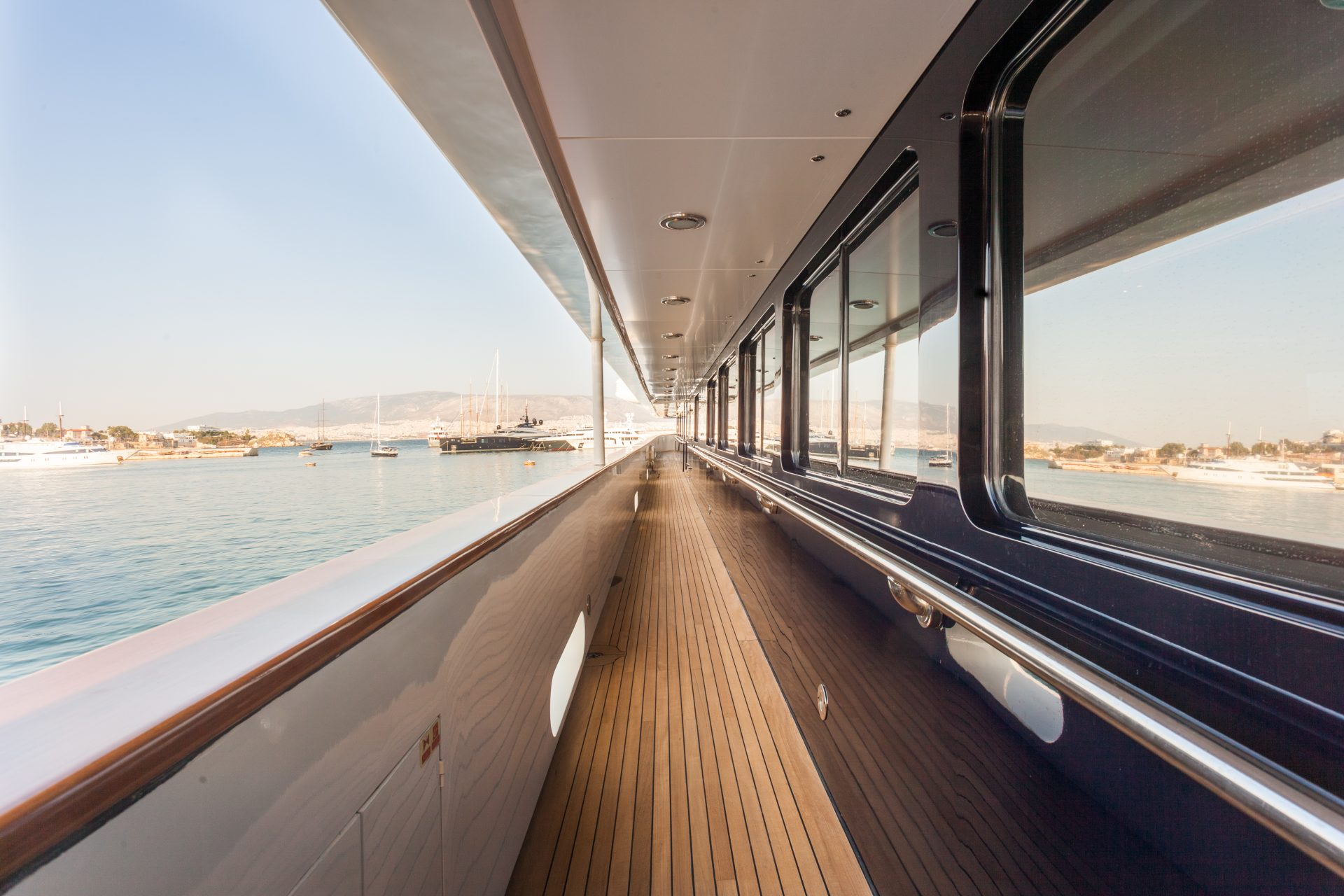 Superyacht galley