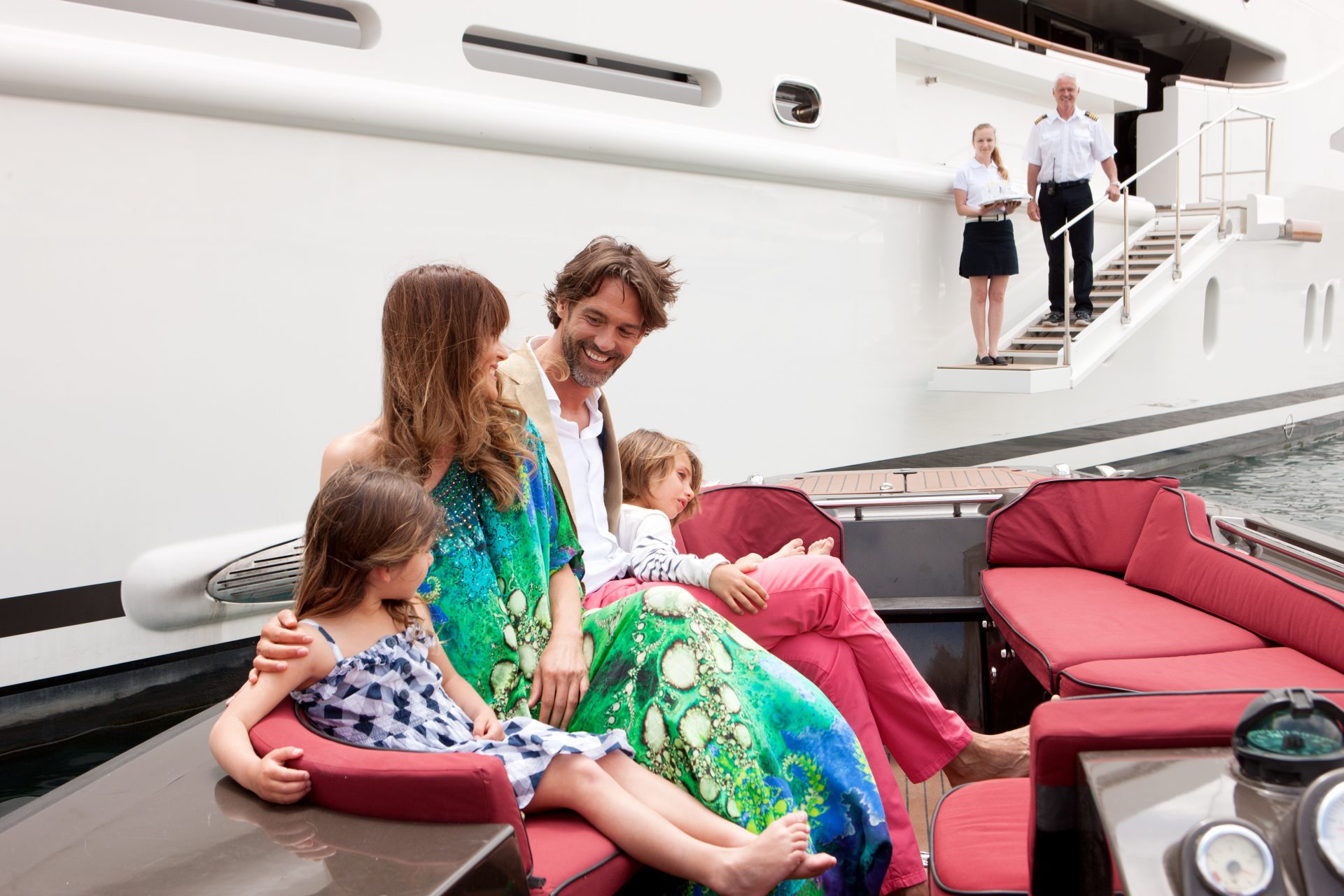 Yacht Charter with family St David